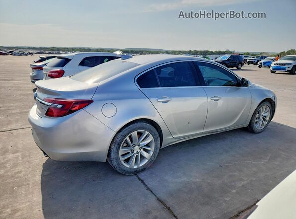 2G4GK5EX3G9111276 2016 BUICK REGAL Silver Trasero derecho