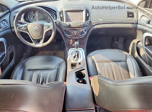 2G4GK5EX3G9111276 2016 BUICK REGAL Silver Vista del salpicadero