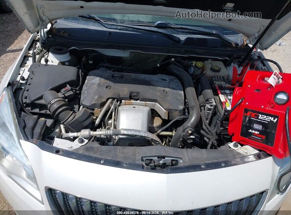 2G4GK5EX6G9197909 2016 BUICK REGAL White Вид ззаду