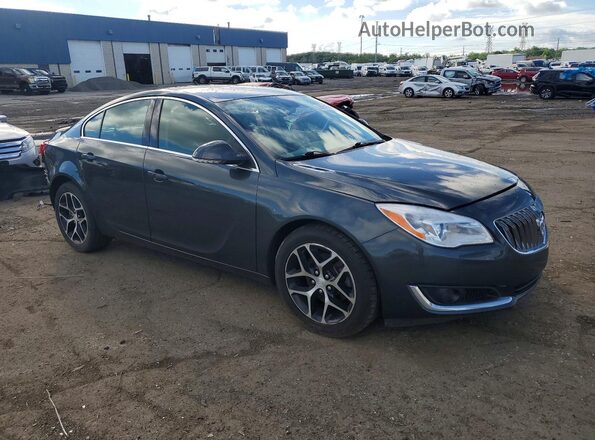 2G4GL5EX1H9117916 2017 BUICK REGAL Charcoal Front right