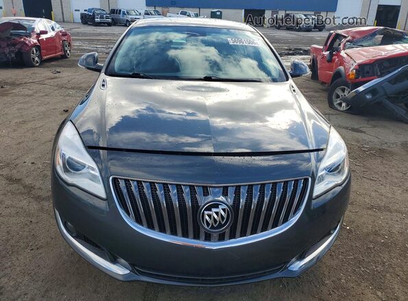 2G4GL5EX1H9117916 2017 BUICK REGAL Charcoal Front view