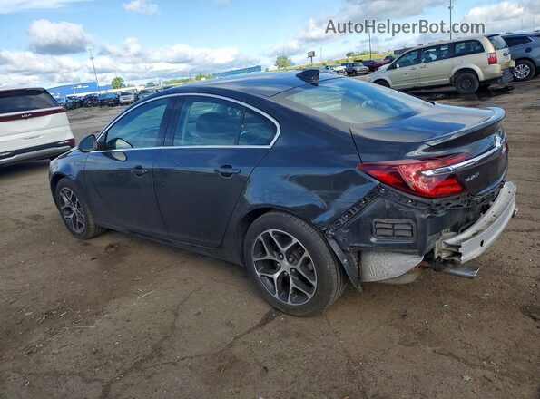 2G4GL5EX1H9117916 2017 BUICK REGAL Charcoal Rear left