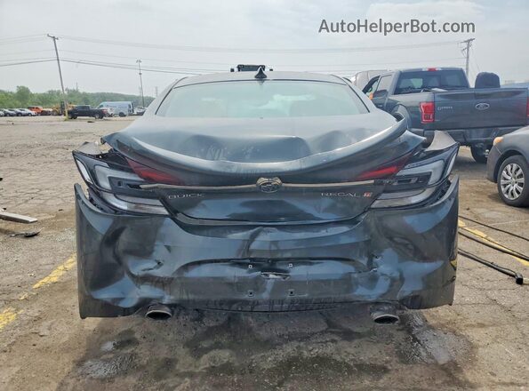 2G4GL5EX1H9172897 2017 BUICK REGAL Gray უკანა ხედი