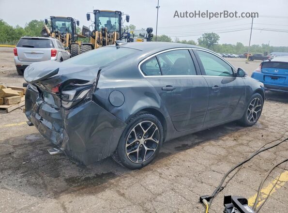 2G4GL5EX1H9172897 2017 BUICK REGAL Gray უკანა მარჯვენა