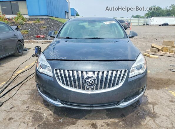 2G4GL5EX1H9172897 2017 BUICK REGAL Gray წინა ხედი