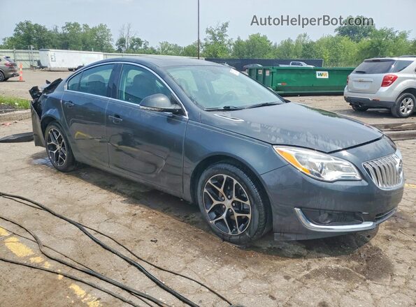 2G4GL5EX1H9172897 2017 BUICK REGAL Gray წინა მარჯვენა