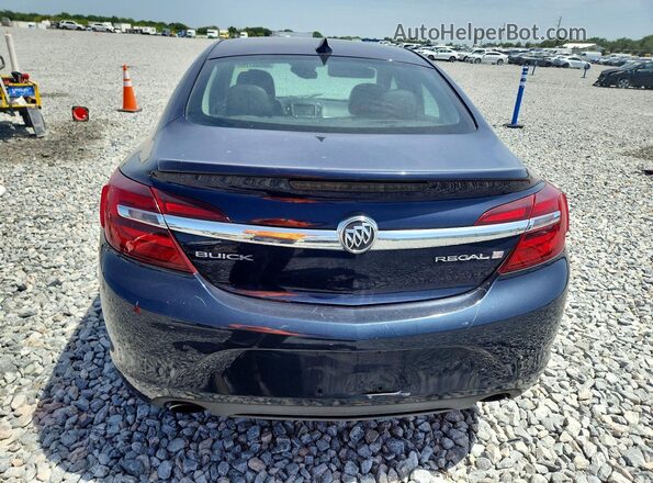 2G4GL5EX2H9165067 2017 BUICK REGAL Teal Rear view