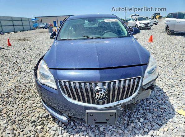2G4GL5EX2H9165067 2017 BUICK REGAL Teal Front view