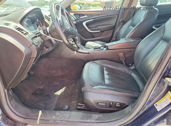 2G4GL5EX2H9165067 2017 BUICK REGAL Teal Front interior view