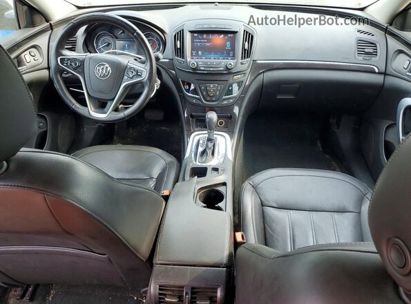 2G4GL5EX3H9110059 2017 BUICK REGAL Black Առջևի վահանակի տեսք