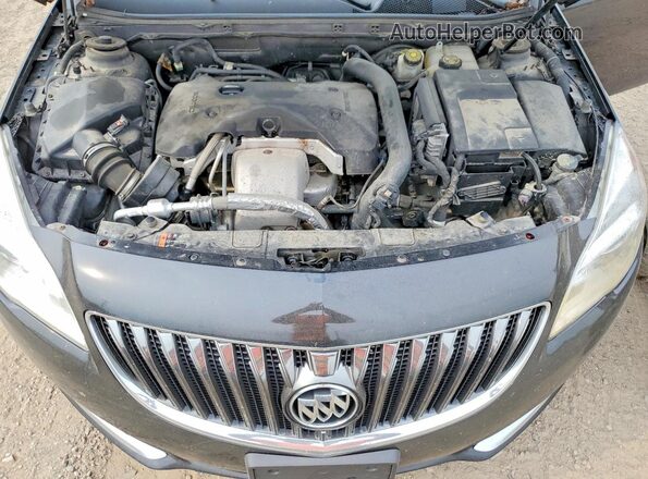 2G4GL5EX3H9110059 2017 BUICK REGAL Black Սալոնի հետևի տեսք