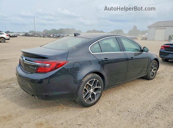 2G4GL5EX3H9110059 2017 BUICK REGAL Black Հետևի աջ