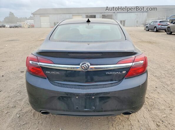 2G4GL5EX3H9110059 2017 BUICK REGAL Black Հետևի տեսք