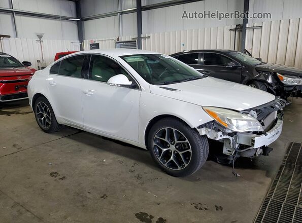 2G4GL5EX4H9168715 2017 BUICK REGAL White Przód prawy