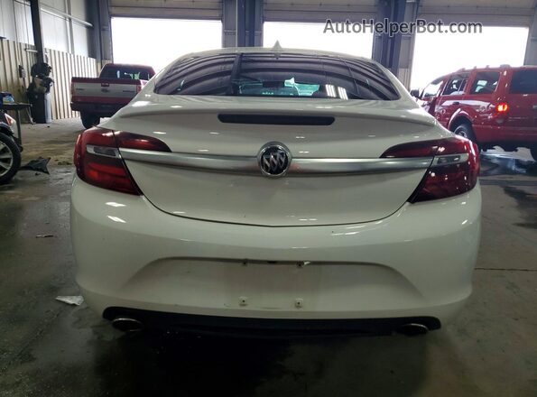2G4GL5EX4H9168715 2017 BUICK REGAL White Widok z tyłu