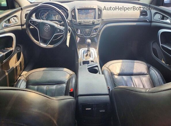 2G4GL5EX7H9148667 2017 BUICK REGAL Silver Առջևի վահանակի տեսք