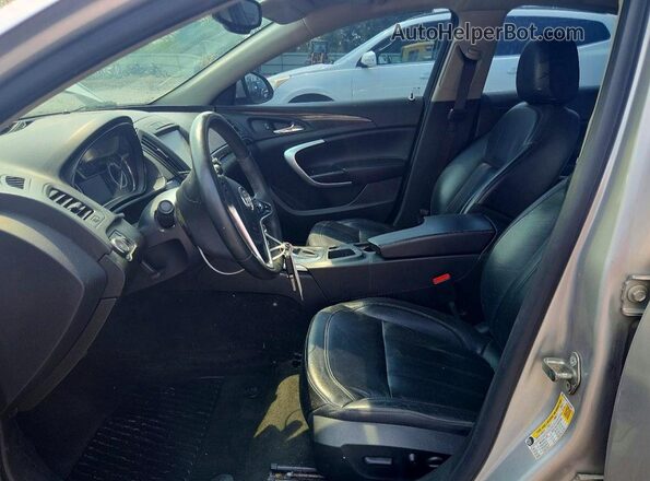 2G4GL5EX7H9148667 2017 BUICK REGAL Silver Սալոնի դիմացի տեսք