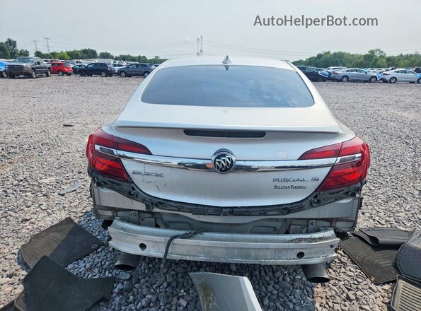 2G4GL5EX7H9148667 2017 BUICK REGAL Silver Հետևի տեսք