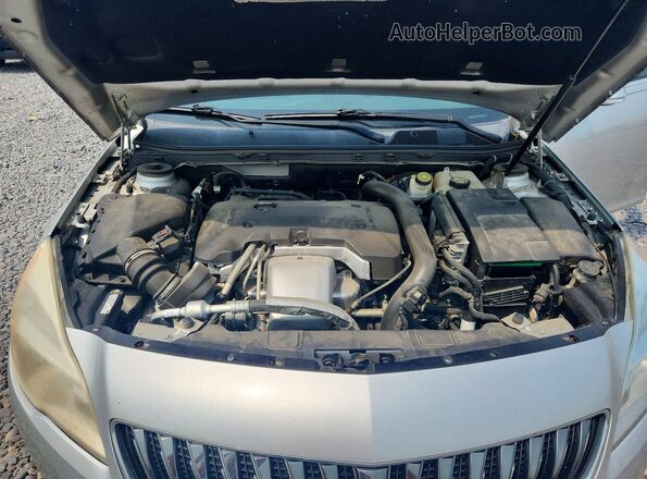 2G4GL5EX7H9148667 2017 BUICK REGAL Silver Սալոնի հետևի տեսք
