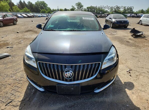 2G4GL5EX7H9168563 2017 BUICK REGAL Black Front view