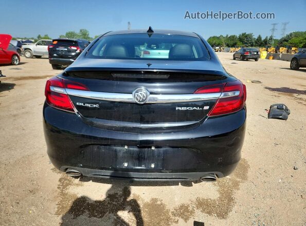 2G4GL5EX7H9168563 2017 BUICK REGAL Black Rear view