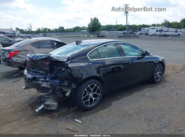 2G4GL5EX9H9186451 2017 BUICK REGAL Black Հետևի աջ