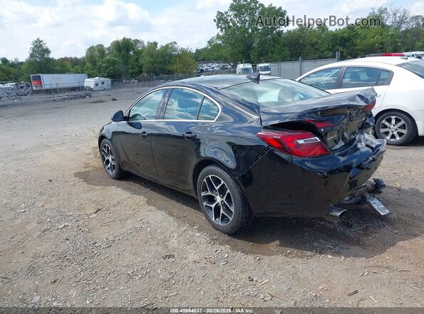 2G4GL5EX9H9186451 2017 BUICK REGAL Black Հետևի ձախ