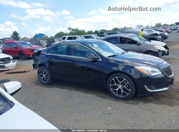 2G4GL5EX9H9186451 2017 BUICK REGAL Black Սալոնի 360 աստիճան տեսք