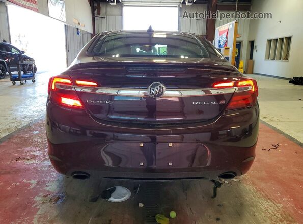 2G4GL5EXXH9154799 2017 BUICK REGAL Burgundy უკანა ხედი