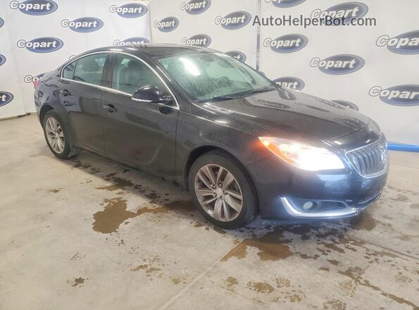 2G4GP5EX7G9145867 2016 BUICK REGAL Black წინა მარჯვენა
