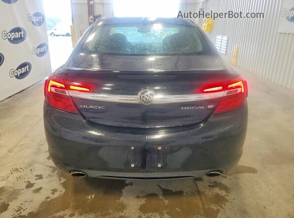 2G4GP5EX7G9145867 2016 BUICK REGAL Black უკანა ხედი