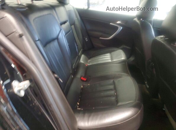 2G4GP5EX7G9145867 2016 BUICK REGAL Black უკანა სავარძლების ხედი