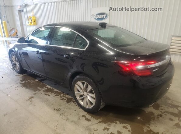 2G4GP5EX7G9145867 2016 BUICK REGAL Black VIN კოდის სტიკერის ხედი