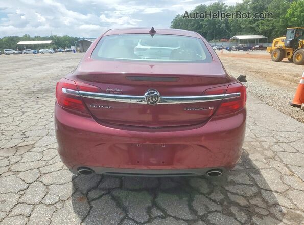 2G4GR5GX2H9148085 2017 BUICK REGAL Red უკანა ხედი