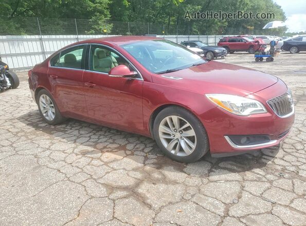 2G4GR5GX2H9148085 2017 BUICK REGAL Red წინა მარჯვენა