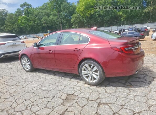 2G4GR5GX2H9148085 2017 BUICK REGAL Red უკანა მარცხენა