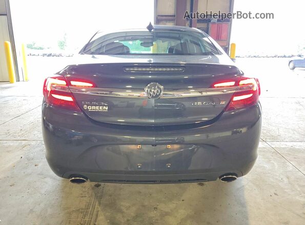 2G4GS5GX0G9199572 2016 BUICK REGAL Угольный Вид сзади