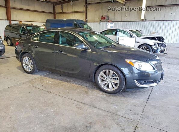2G4GS5GX0G9199572 2016 BUICK REGAL Угольный Передняя правая четверть