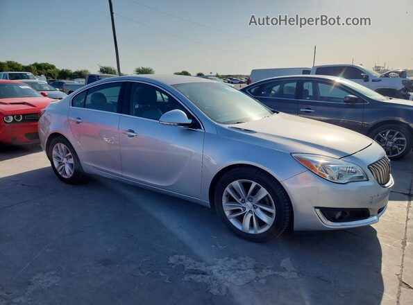 2G4GS5GX3G9192017 2016 BUICK REGAL Silver Передня права чверть