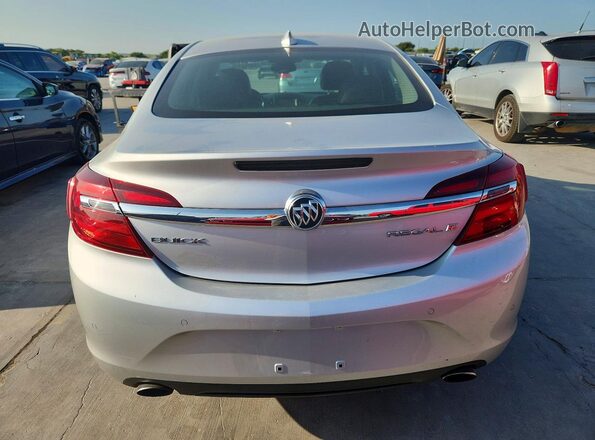2G4GS5GX3G9192017 2016 BUICK REGAL Silver Вид ззаду