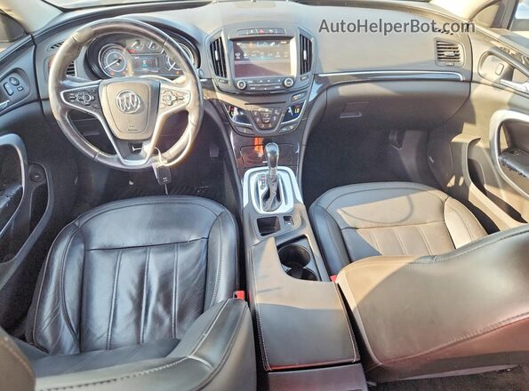 2G4GS5GX3G9192017 2016 BUICK REGAL Silver Вид панелі приладів