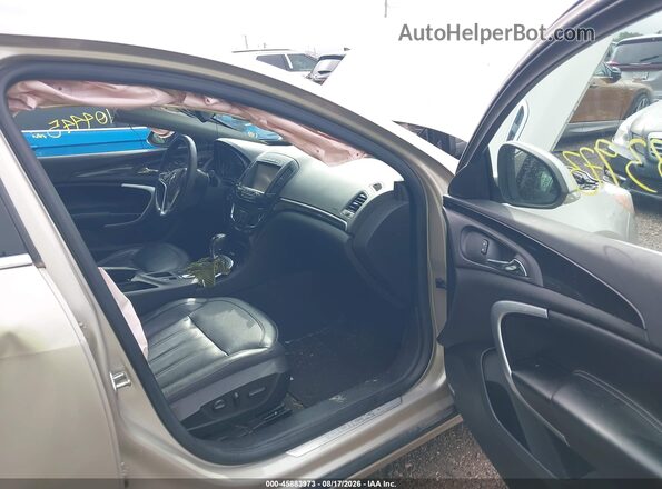 2G4GS5GX5G9182055 2016 BUICK REGAL Pewter Вид салону спереду