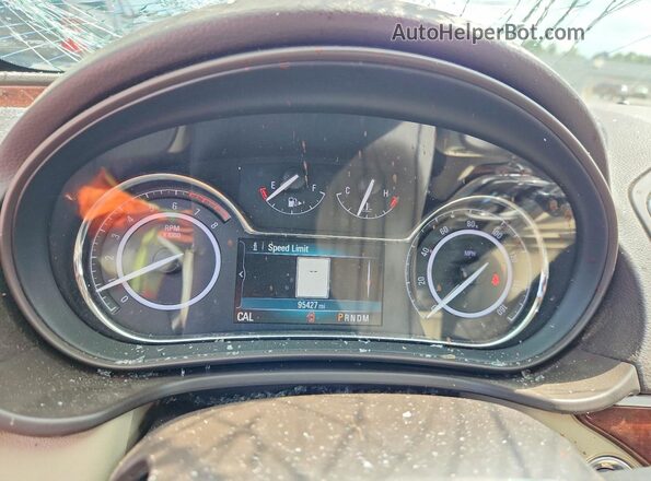2G4GS5GX7G9108619 2016 BUICK REGAL Белый Вид щитка приборов