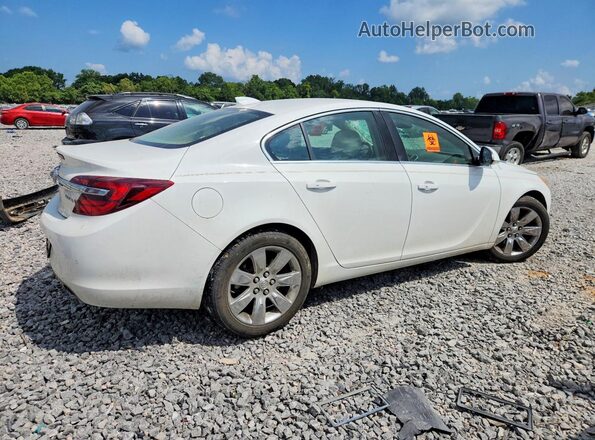 2G4GS5GX7G9108619 2016 BUICK REGAL Белый Задняя правая четверть
