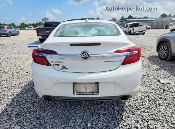 2G4GS5GX7G9108619 2016 BUICK REGAL Белый Вид сзади
