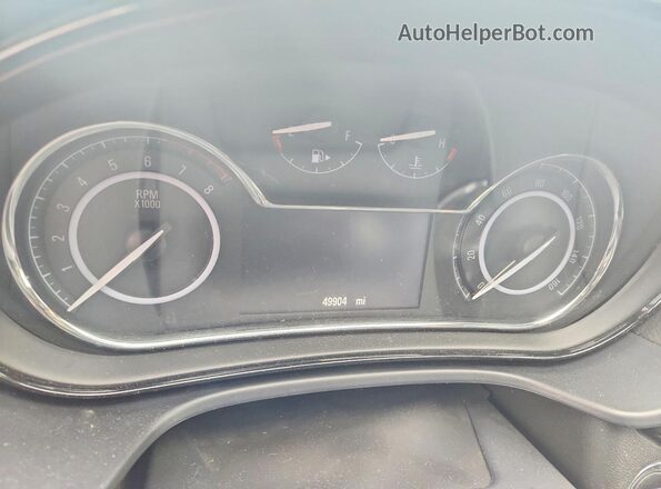 2G4GS5GX8G9165976 2016 BUICK REGAL Green Սարքավորումների վահանակի տեսք