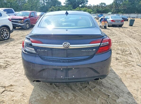 2G4GS5GX8G9206588 2016 BUICK REGAL Blue Widok z tyłu