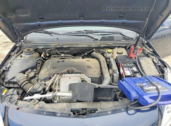 2G4GS5GX8G9206588 2016 BUICK REGAL Blue Widok wnętrza z tyłu
