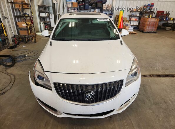 2G4GS5GX9G9134557 2016 BUICK REGAL White Vista frontal