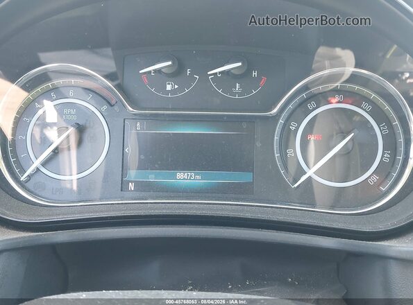 2G4GT5GX7G9205896 2016 BUICK REGAL Black Вид задніх сидінь